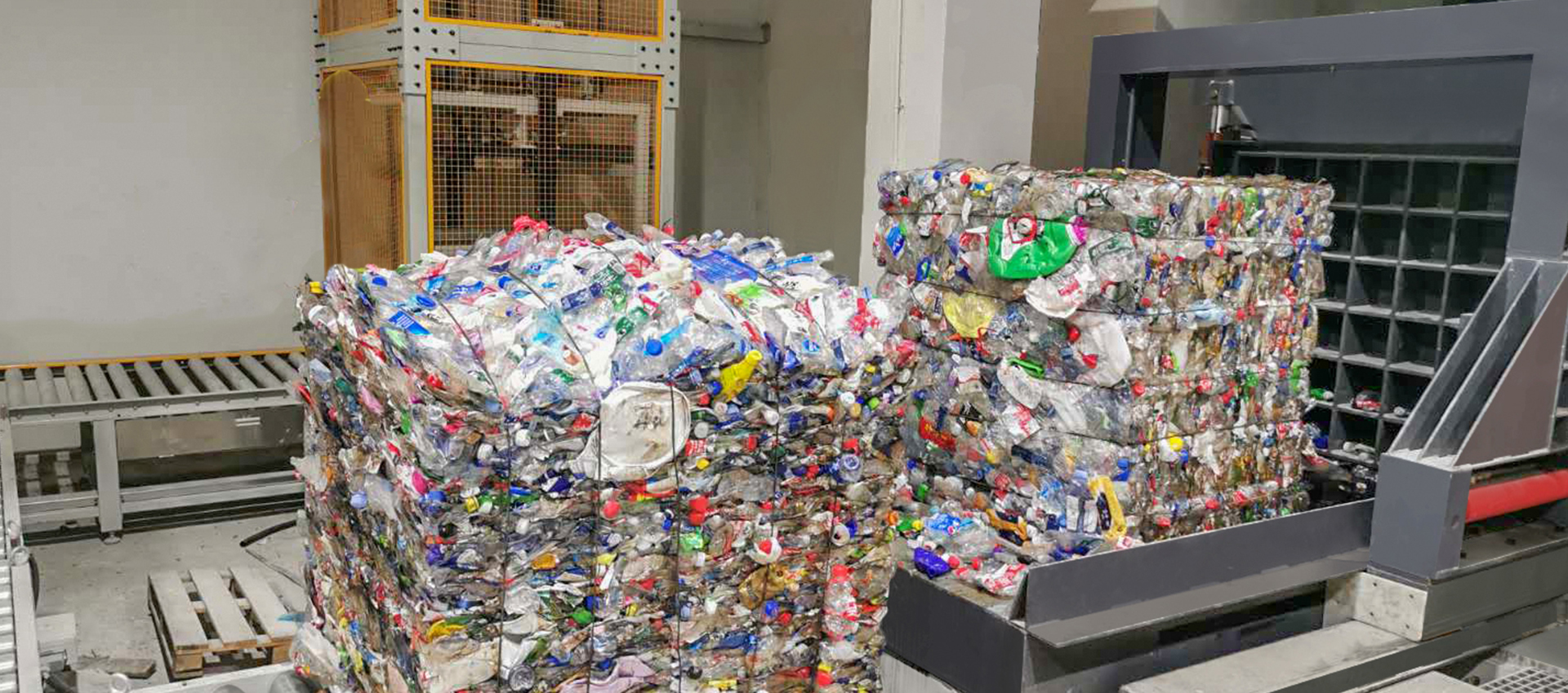 生活垃圾可回收物分拣打包生产线